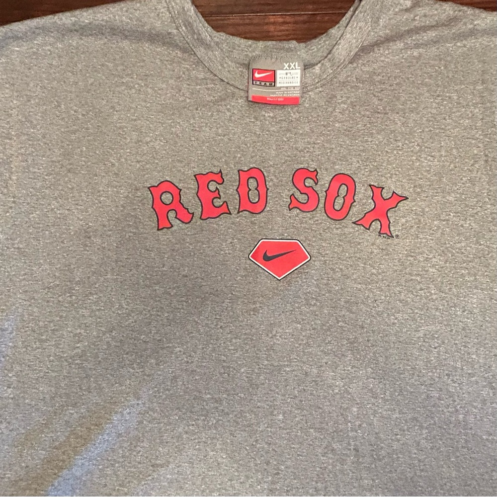 Nike Gray Dri-fit Red Sox T-shirt.  Men’s size XXL.